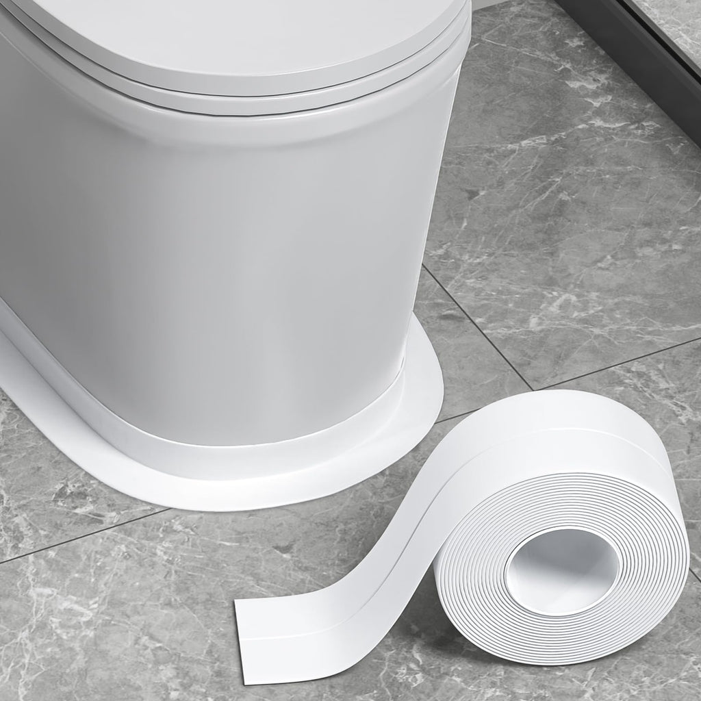 Waterproof Self Adhesive Caulk Tape Sealing Strip for Bathroom Kitchen Sink Tub and Wall Edges