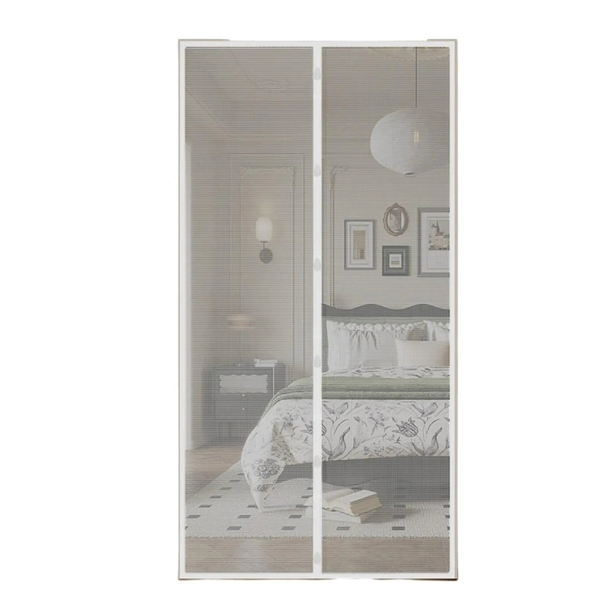 Magnetic Mosquito Door Screen Curtain for Patio Entry