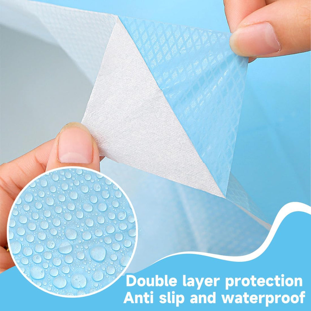 Disposable Toilet Seat Covers with Portable Travel Size Design for Public Restroom Hygiene Use