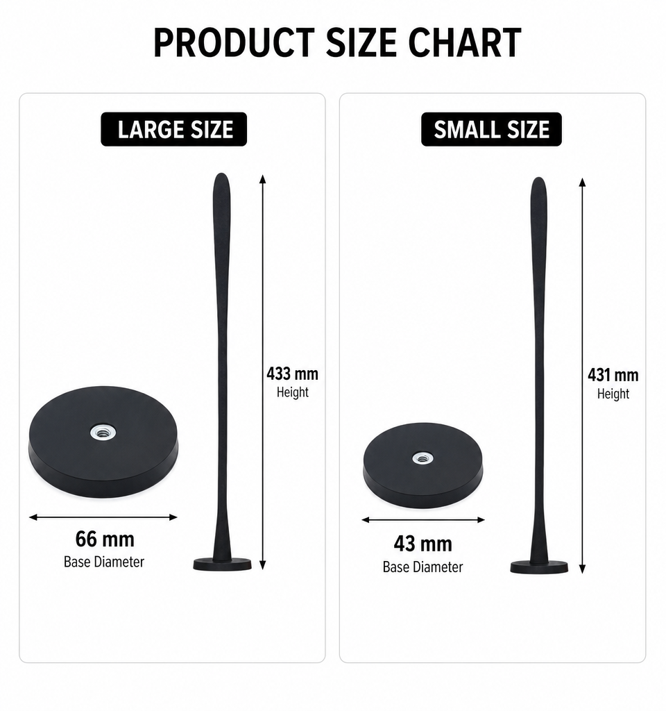 Magnetic Washing Machine Door Holder with Adjustable Prop Design for Laundry Room Airflow