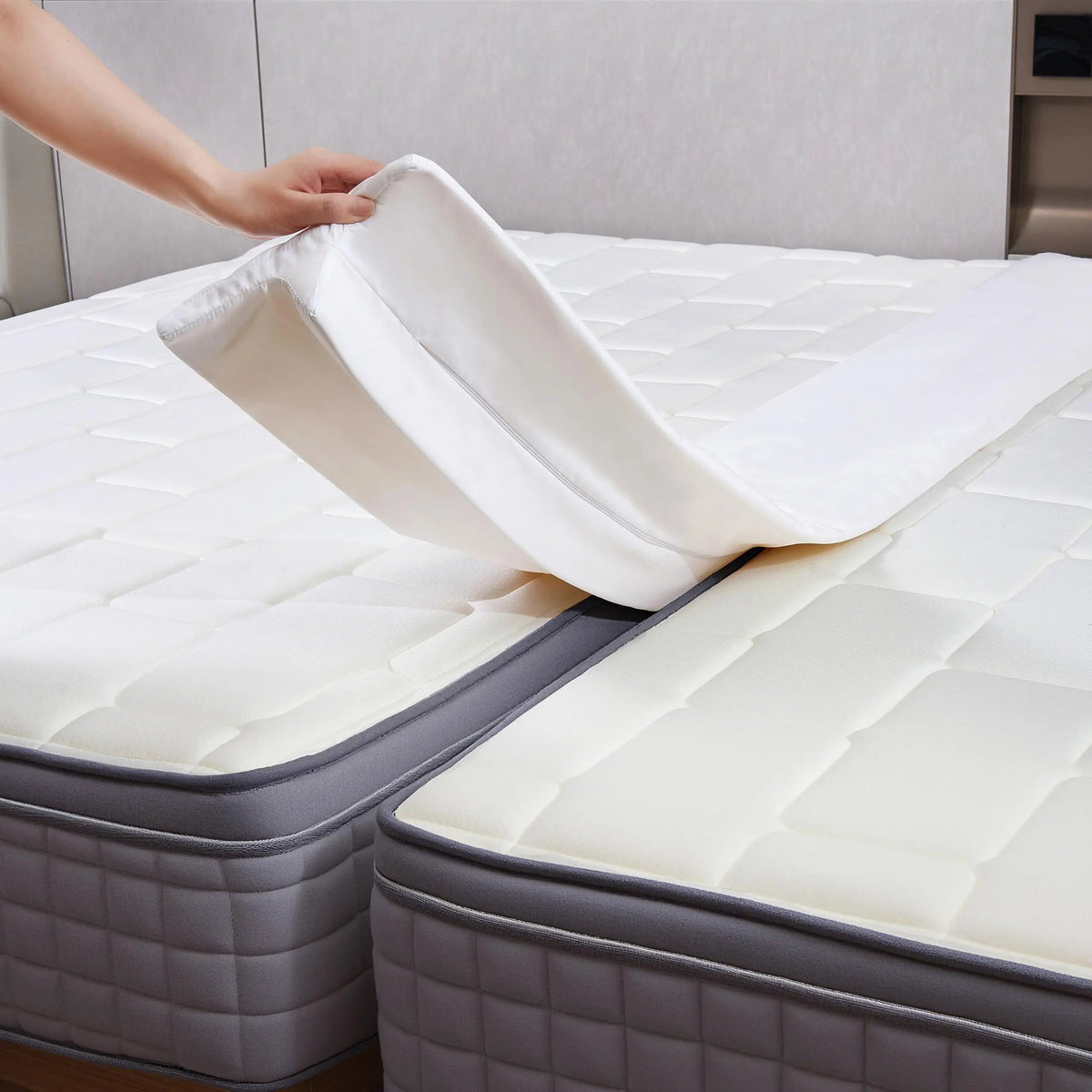 Extra Wide Bed Bridge Mattress Connector for Twin Beds to Create Larger Sleep Surface
