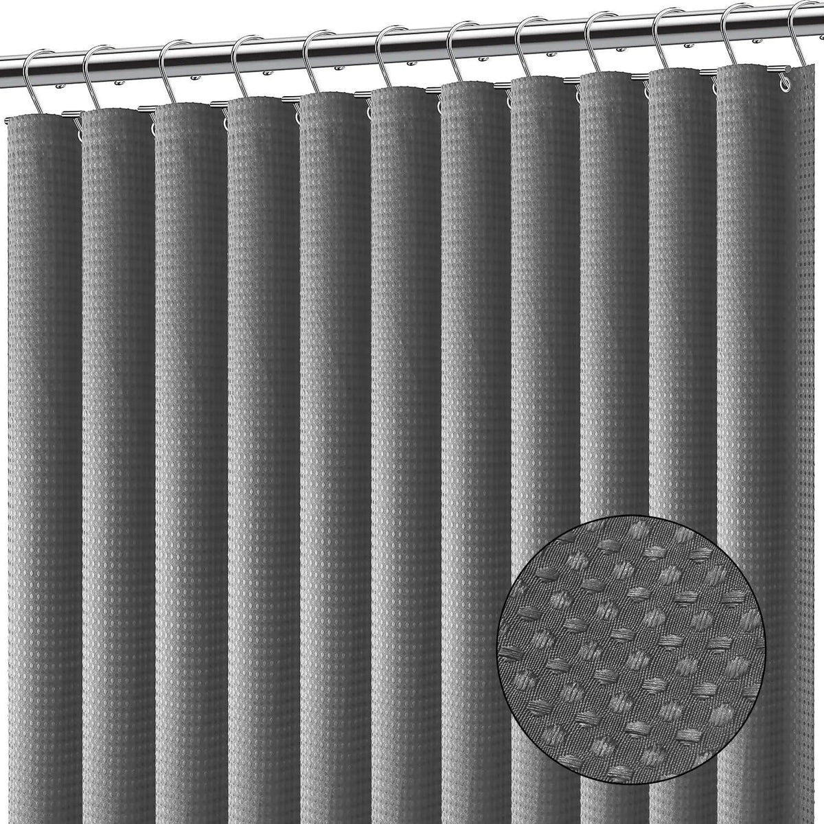 Blackout Curtain Set with Thermal Coated Lining for Bedroom, Living Room, and Home Privacy Control