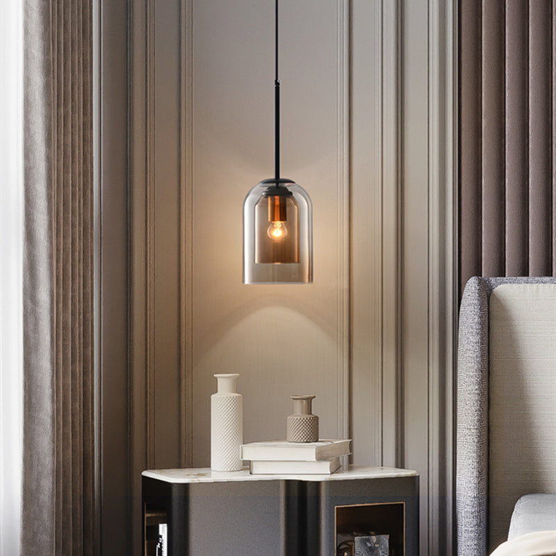Nordic Glass Pendant Light - Sleek Minimalist Glass Fixture for Modern Interiors