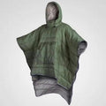 Hooded Tactical Camping Blanket Poncho Wearable Sleeping Bag for Outdoor Travel and Cold Weather Use