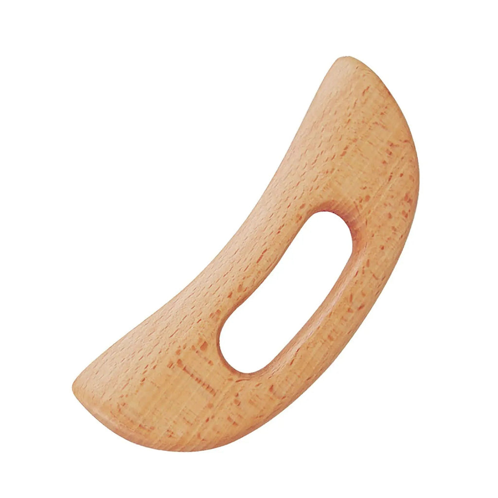 Wooden Gua Sha Scraping Massage Tool with Smooth Board Design for Body Self Massage