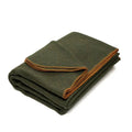 Winter Warm Wool Throw Blanket for Camping Travel and Outdoor Use