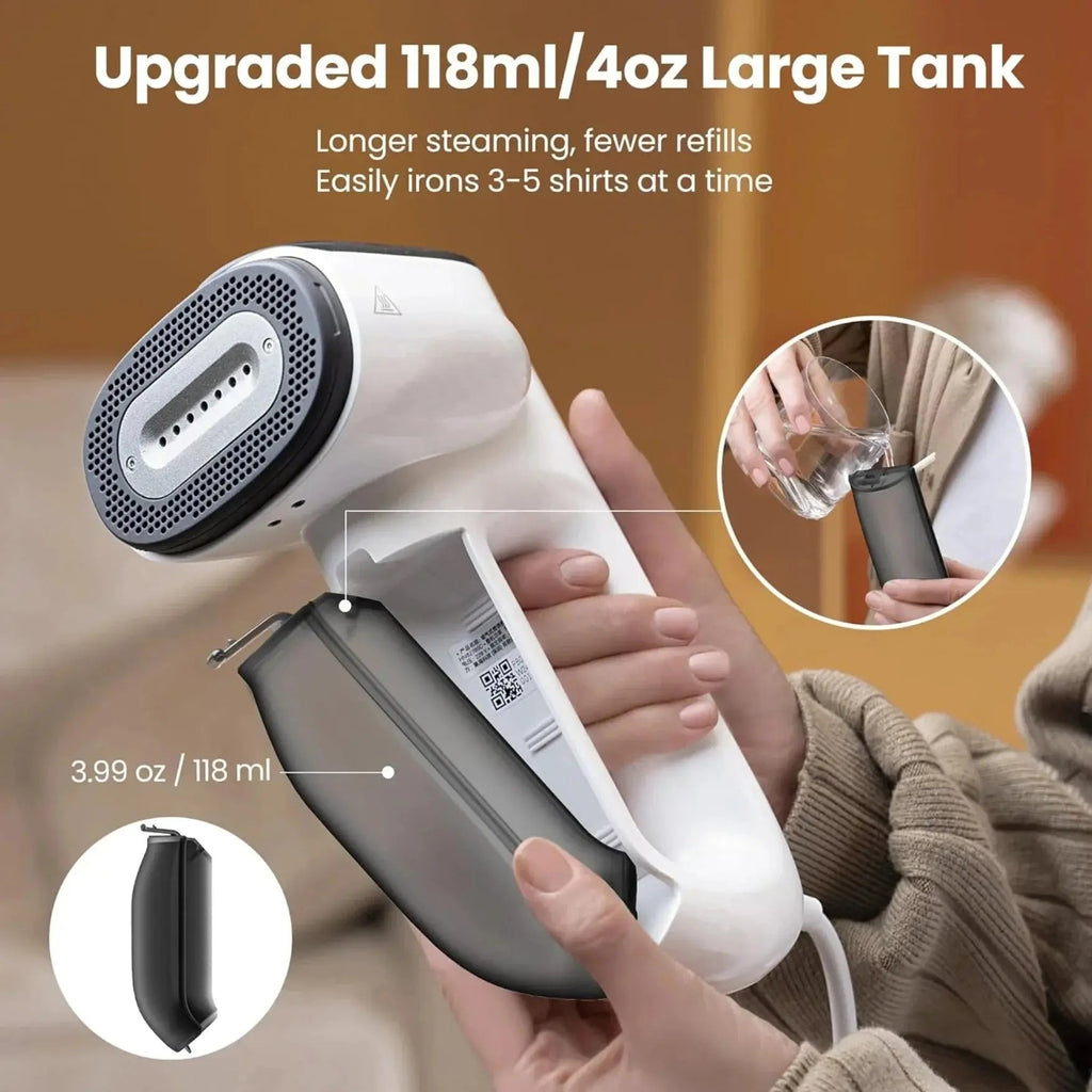 Best Handheld Steam Cleaner with AirIron Technology for Effortless, Wrinkle-Free Clothes