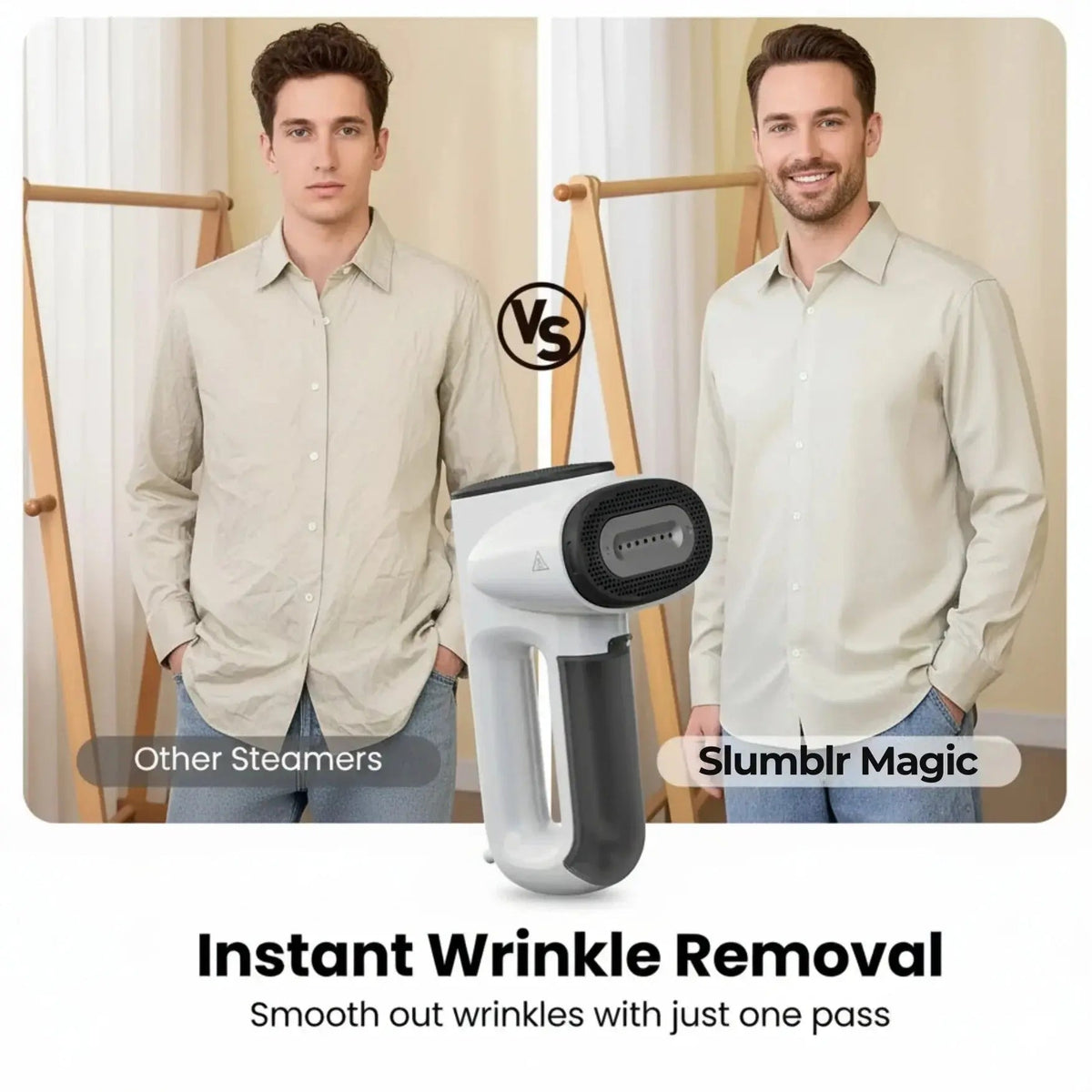 Best Handheld Steam Cleaner with AirIron Technology for Effortless, Wrinkle-Free Clothes