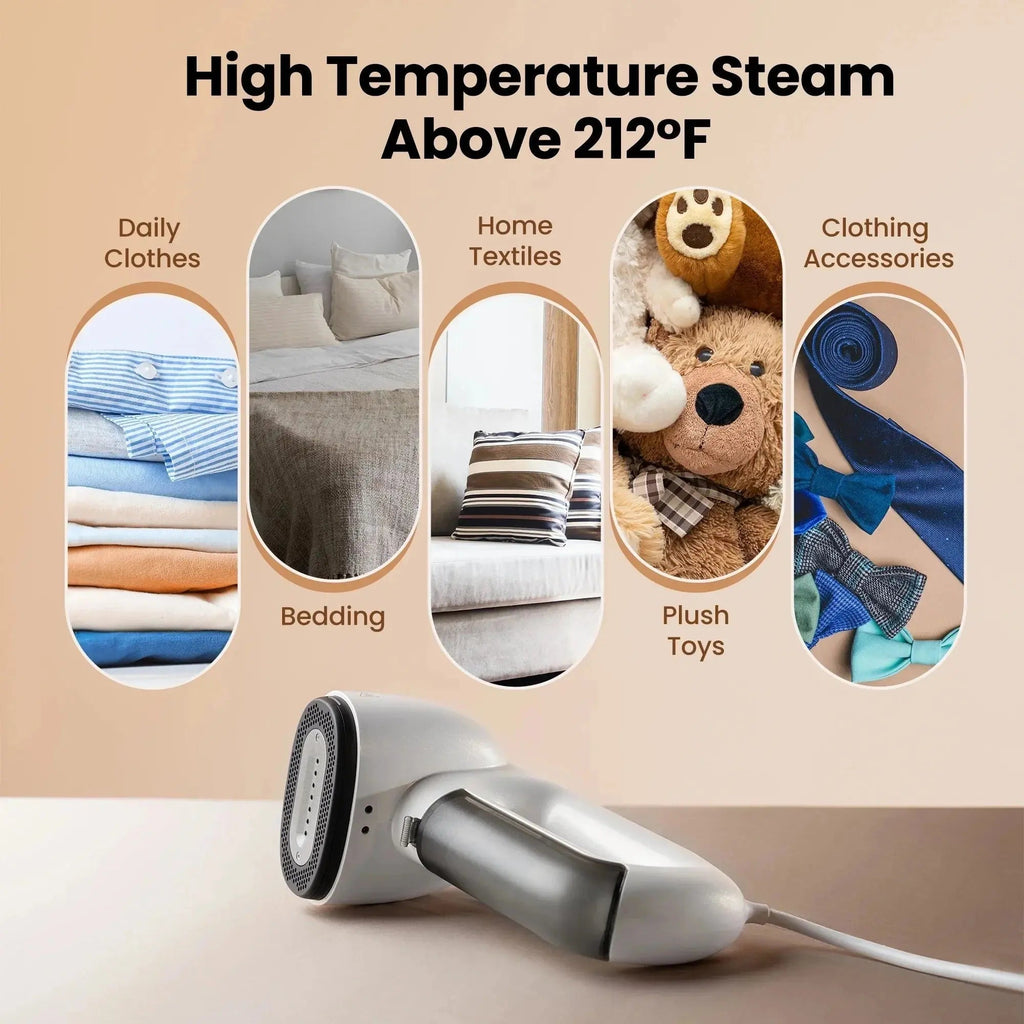 Best Handheld Steam Cleaner with AirIron Technology for Effortless, Wrinkle-Free Clothes